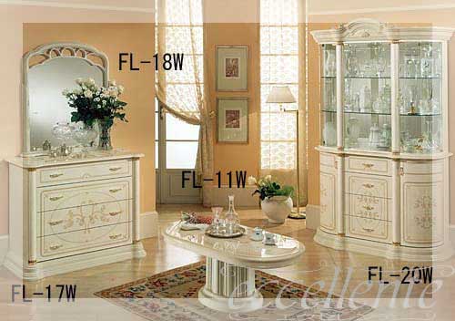 The Florence Ivory color "Sideboard/TVboard"yTCh{[h/TV{[hz